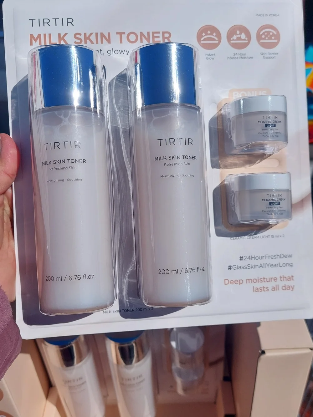 TIRTIR Milk Skin Toner (White) – Hydrating Milk Toner Duo